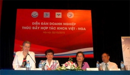 Tham gia Diễn đàn doanh nghiệp thúc đẩy hợp tác KHCN Việt – Nga